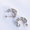 Lennyx Silver Hoop Earring