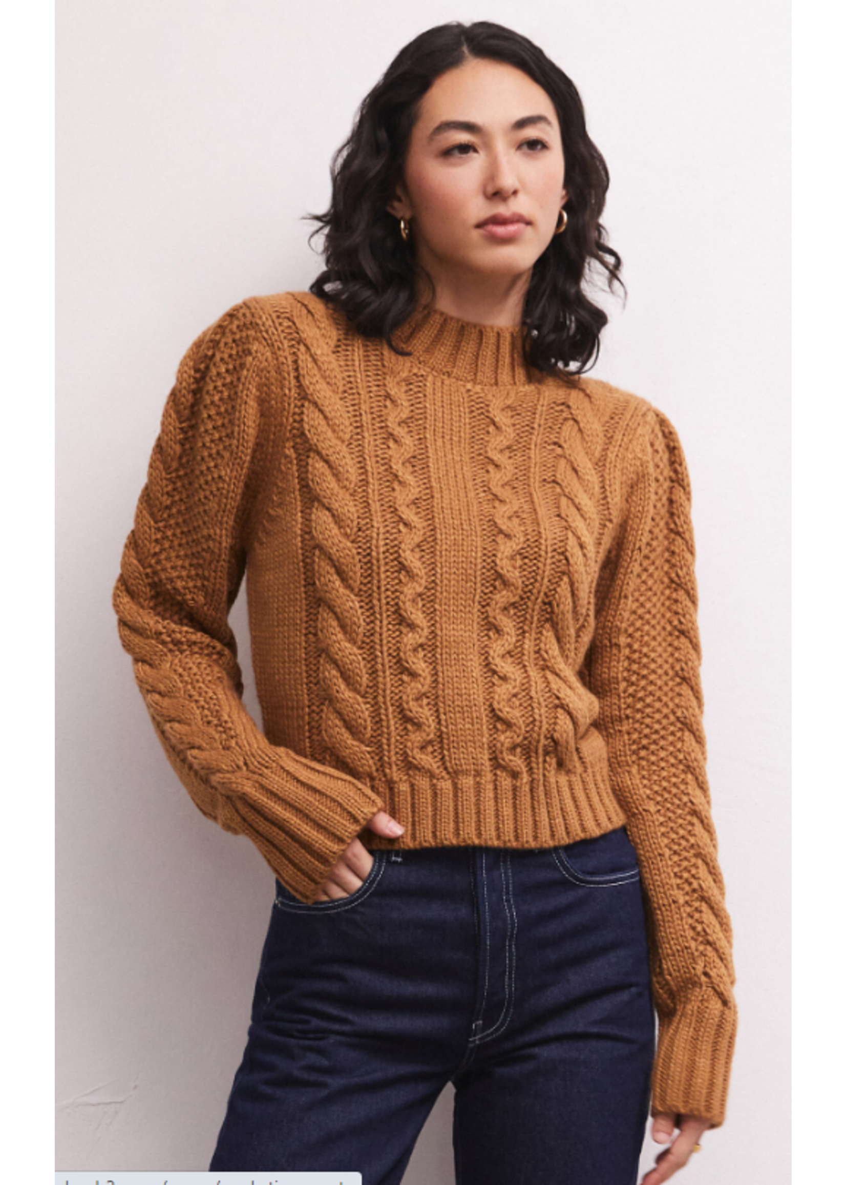 Catya Mock Neck Sweater