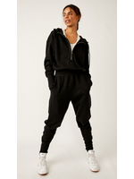 Free People Training Day Jumpsuit -Black