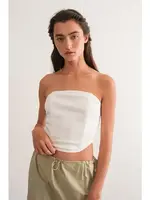 Zara White Corset Top