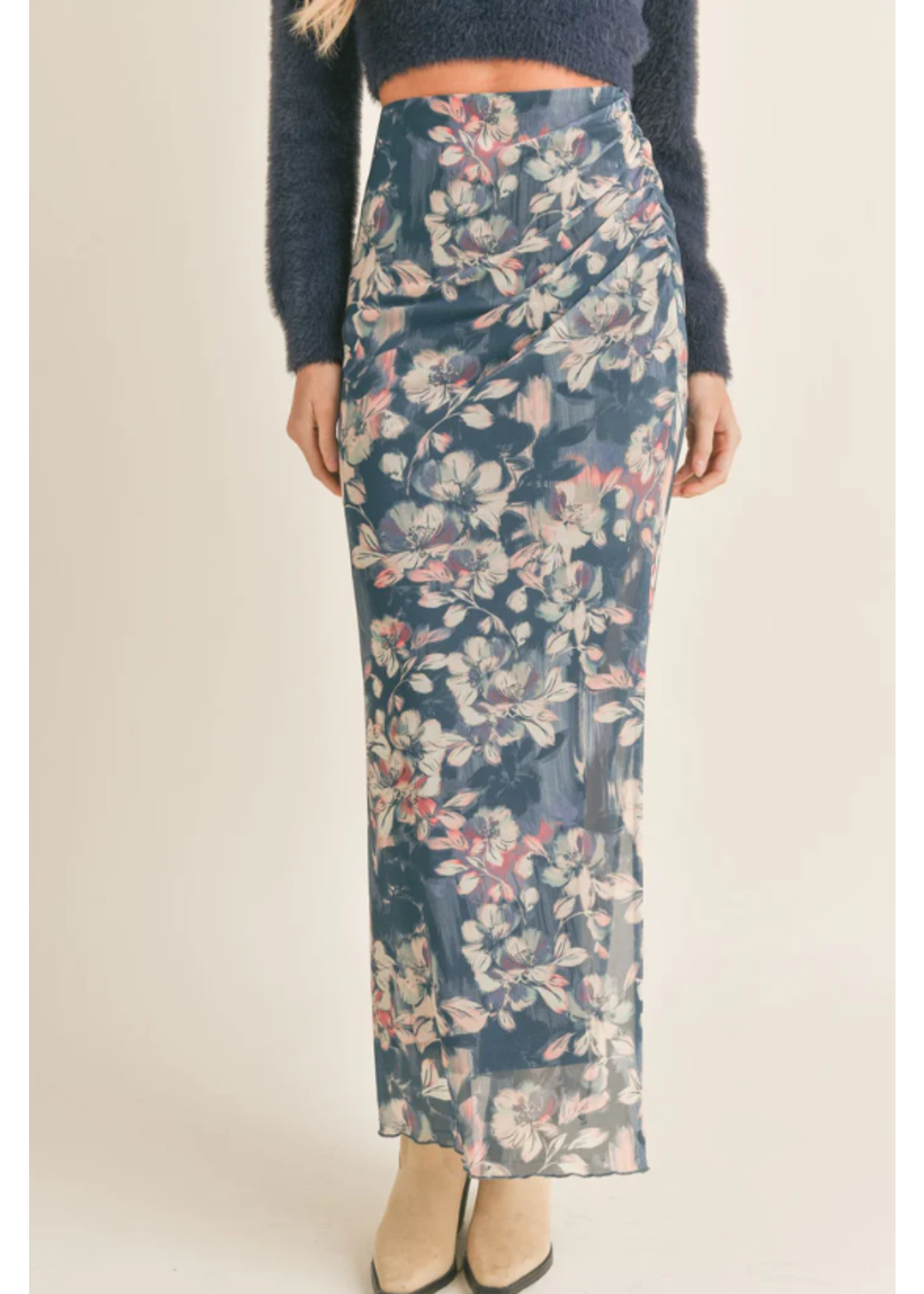 Silas Floral Maxi Skirt