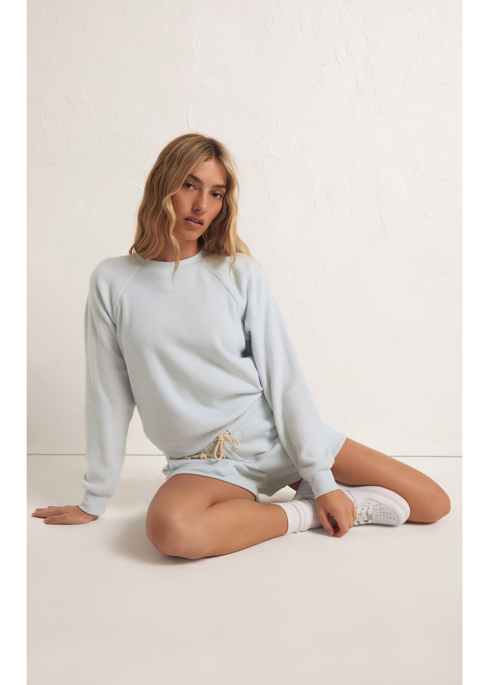 Z Supply Saldana Reverse Fleece Top