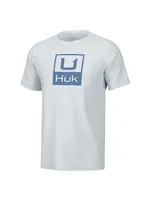 Huk Stacked Logo Tee