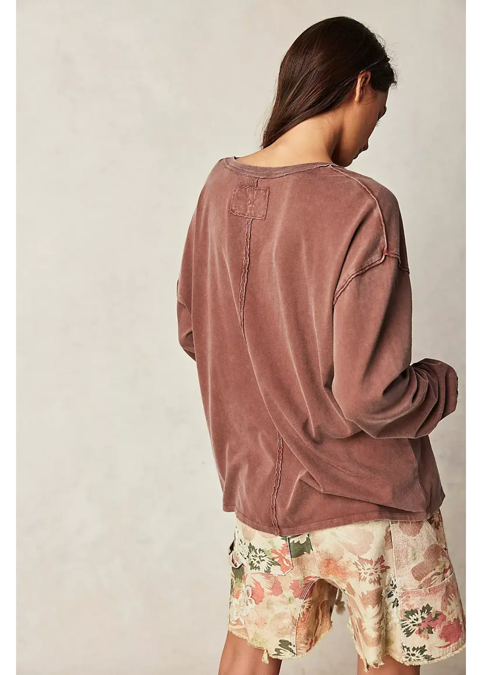 Free People Fade Into You Long Sleeve