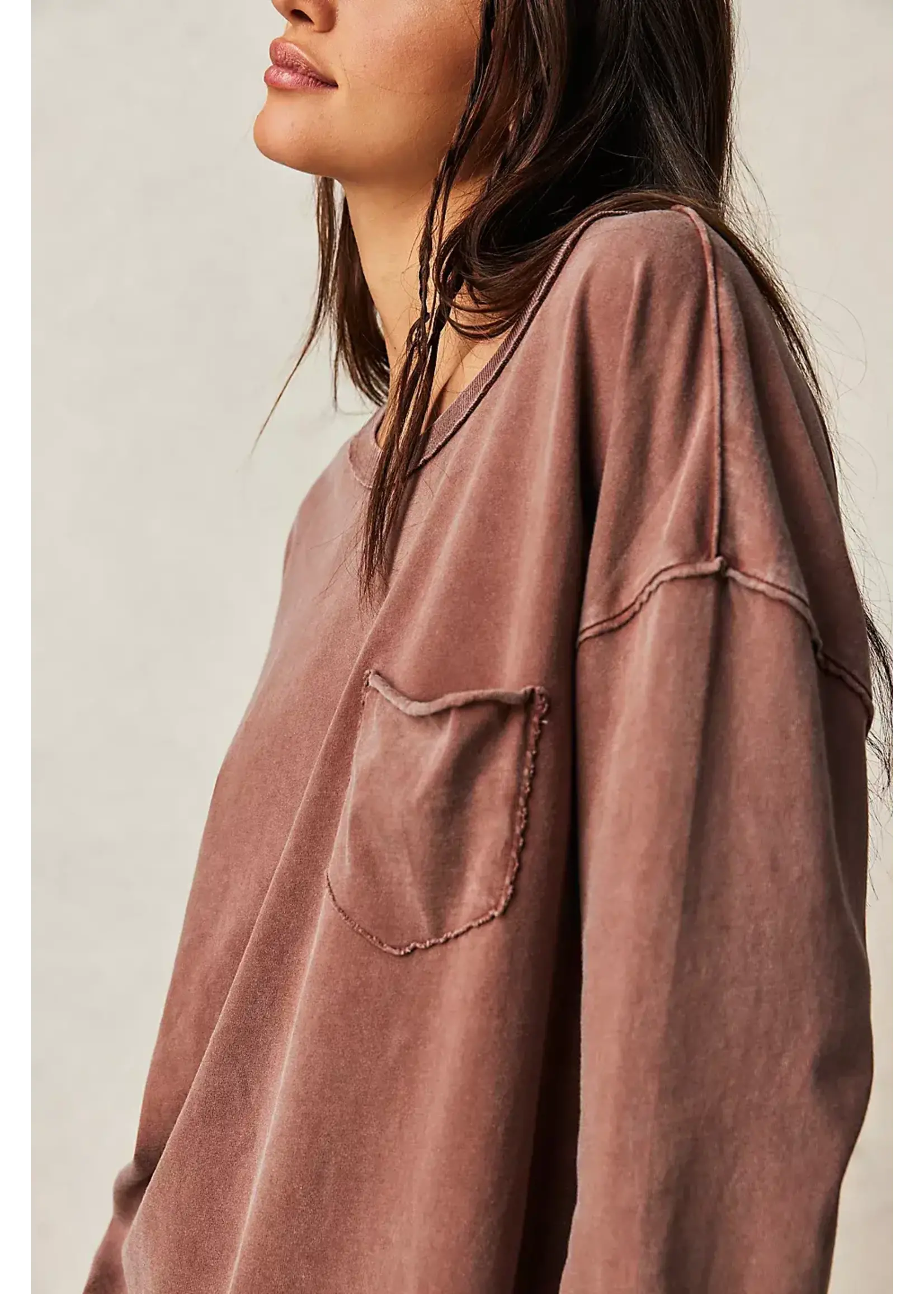 Free People Fade Into You Long Sleeve