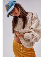Free People Frankie Cable Sweater
