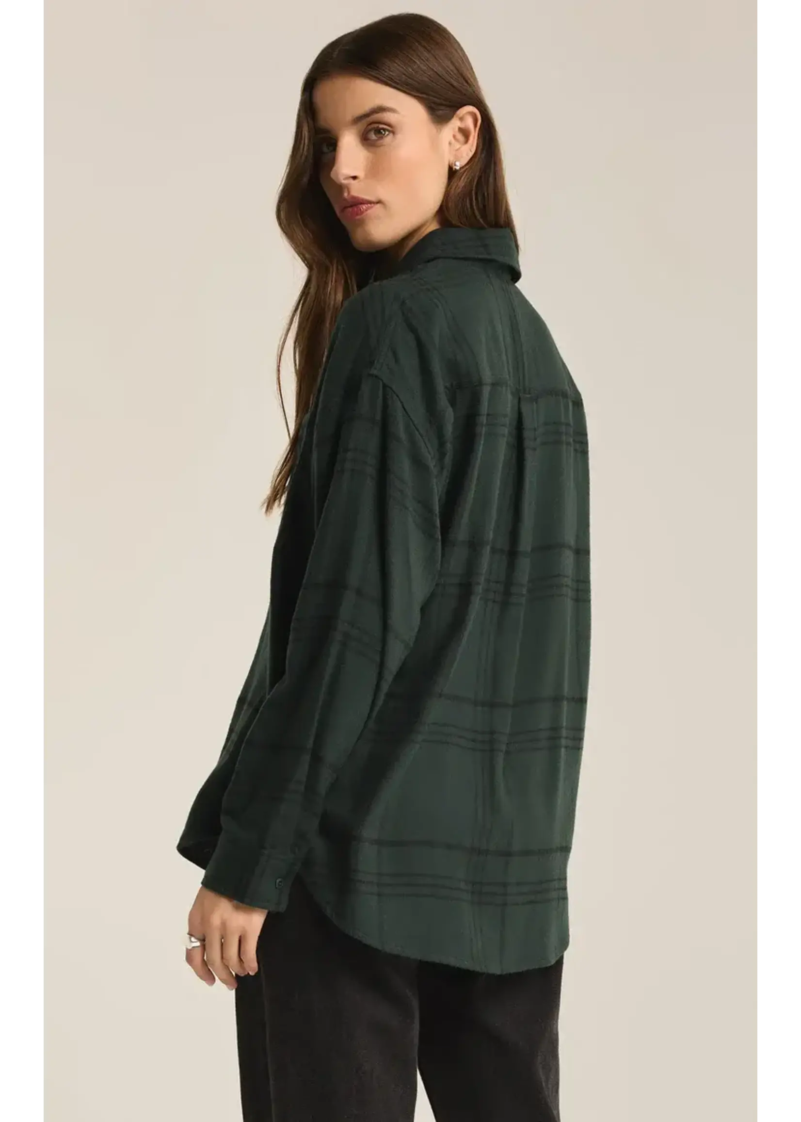 Z Supply River Plaid Button Up