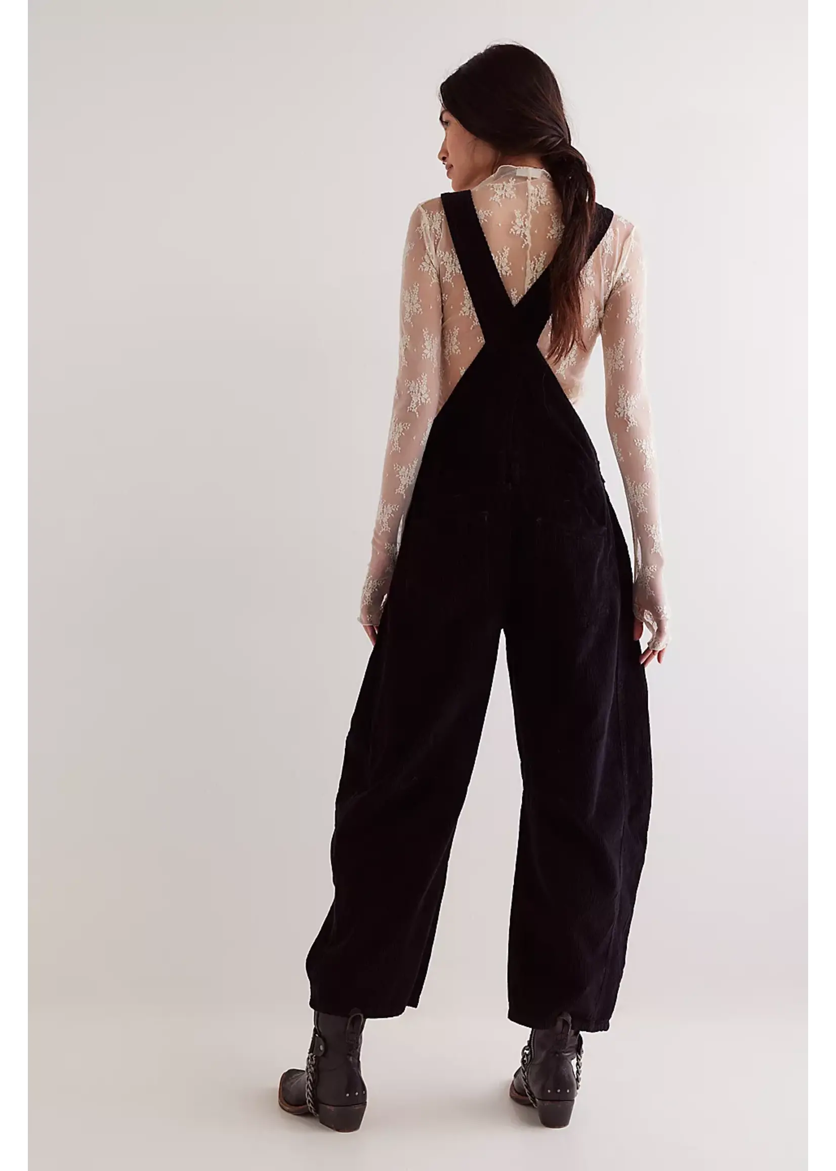 Free People Good Luck Cord Overall