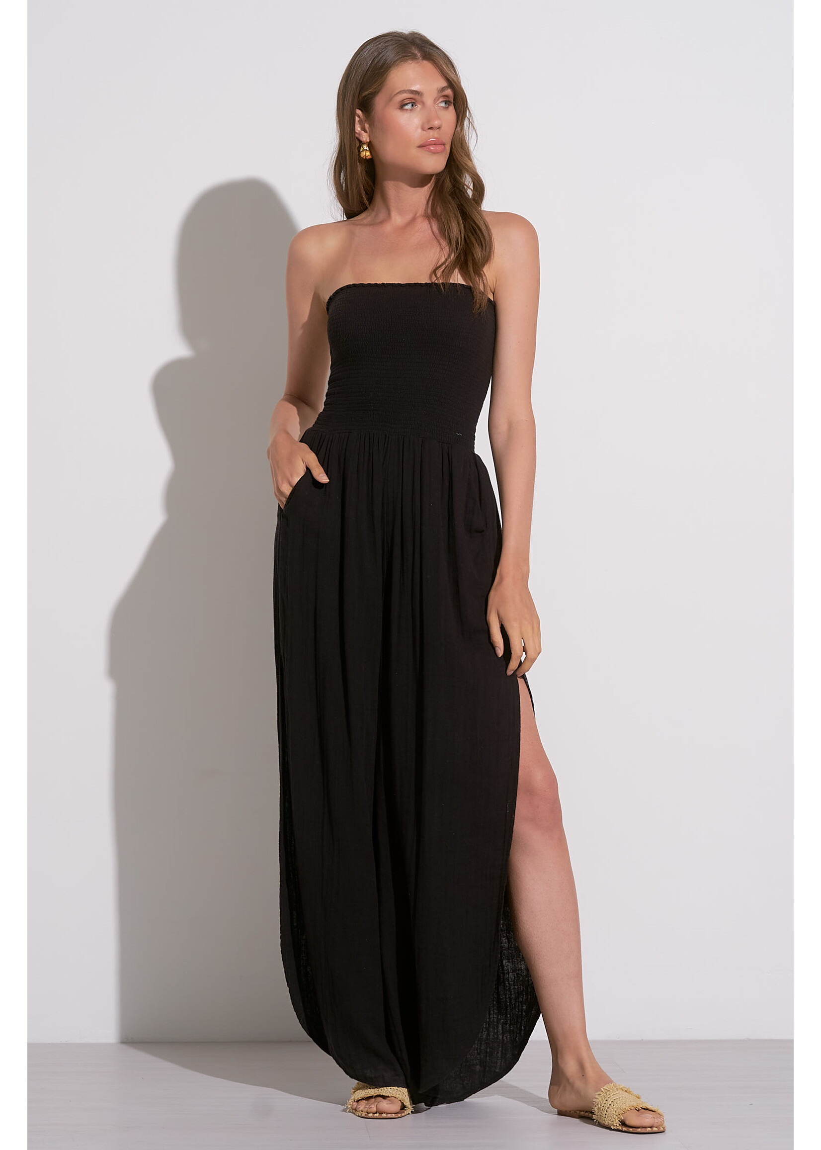 Black Strapless Jumper