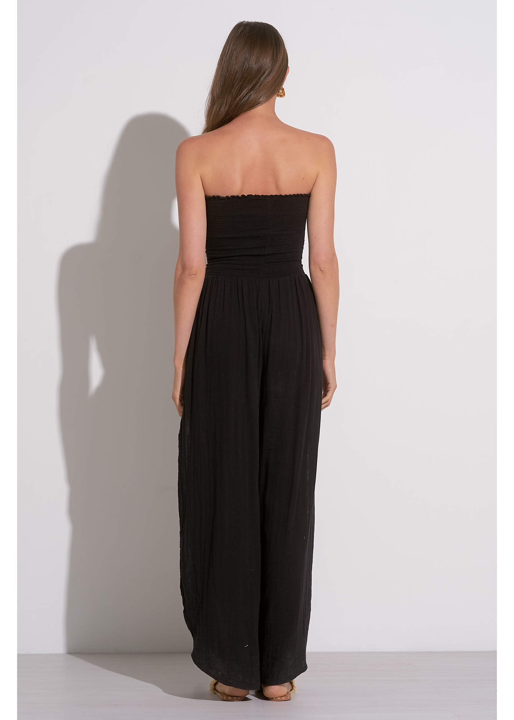 Black Strapless Jumper