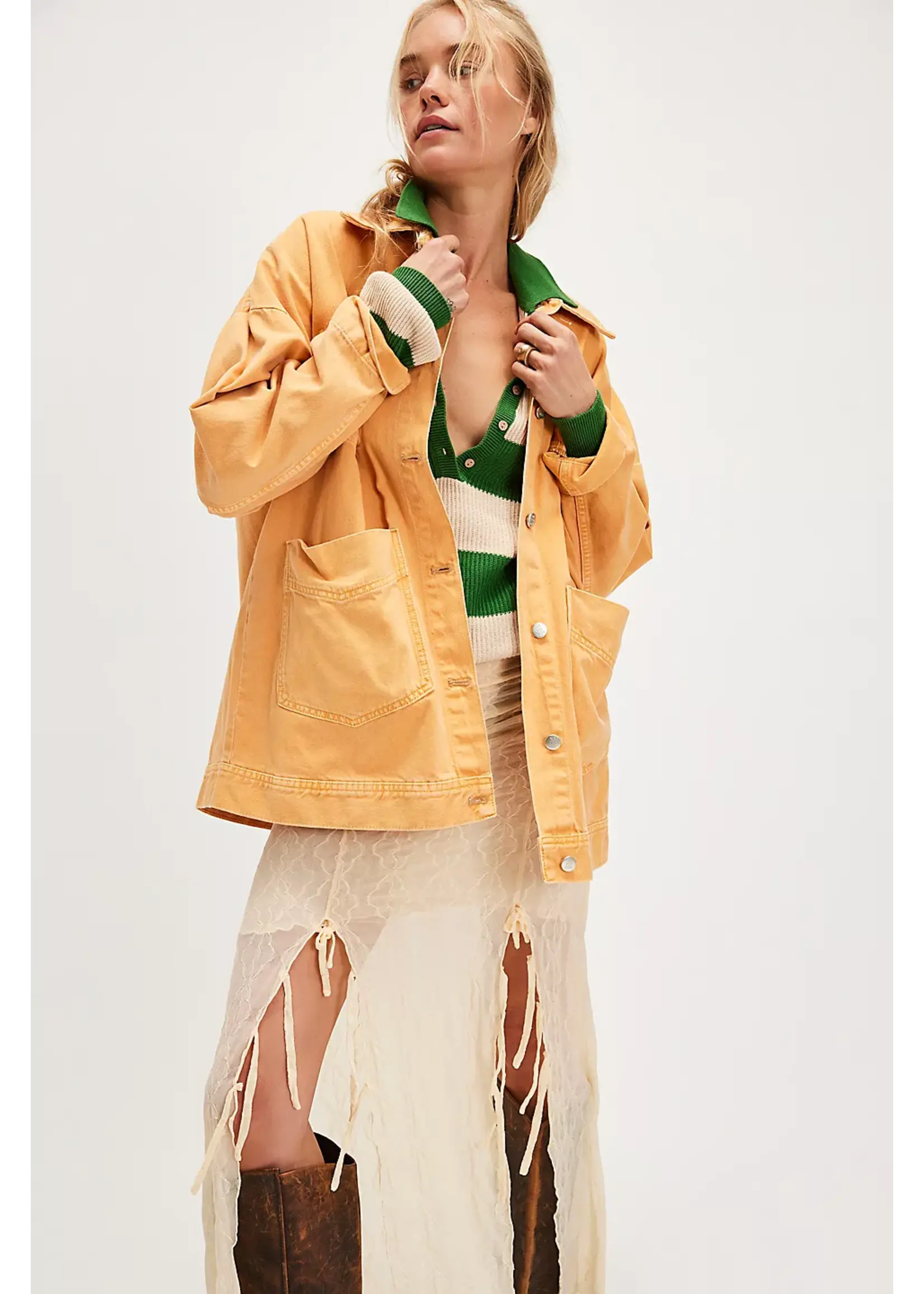 Free People Avery Denim Jacket