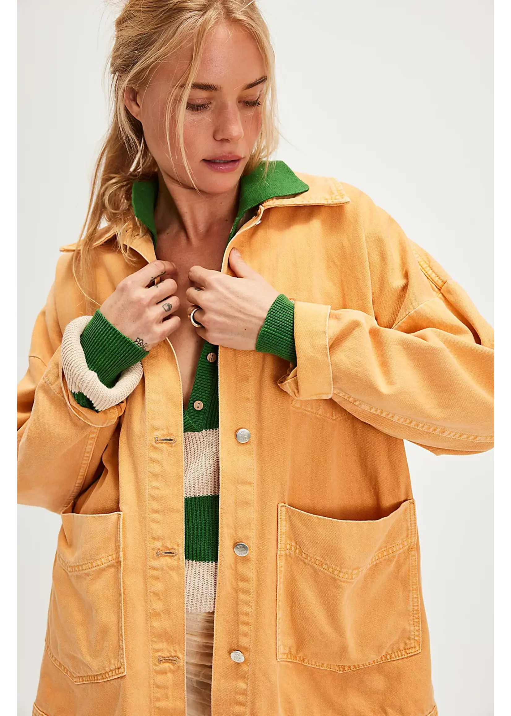 Free People Avery Denim Jacket