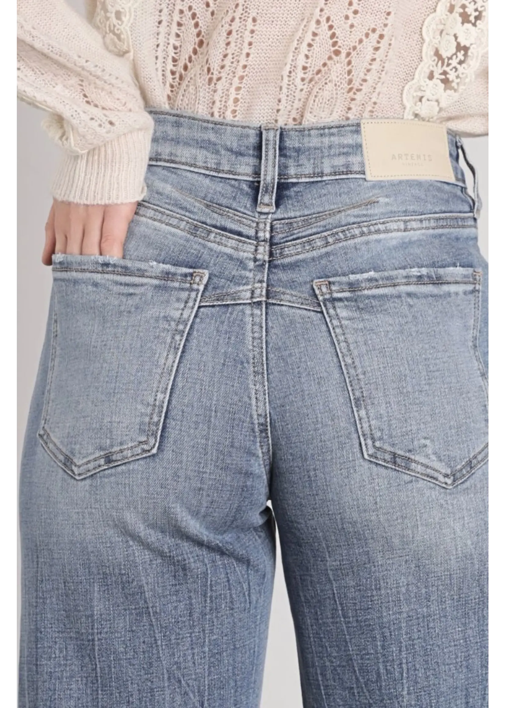 Palazzo Tummy Control Jeans