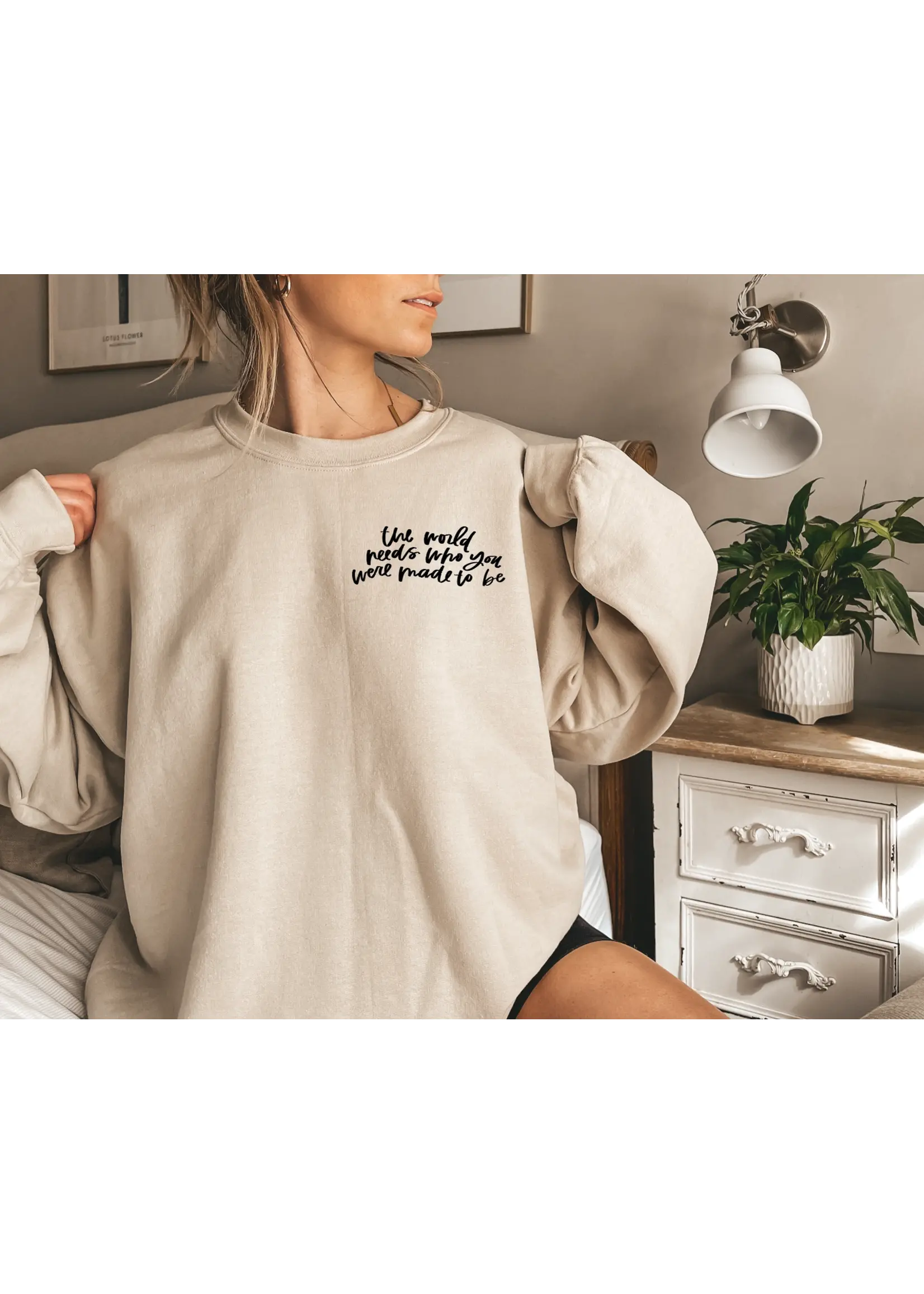 The World Needs Crewneck