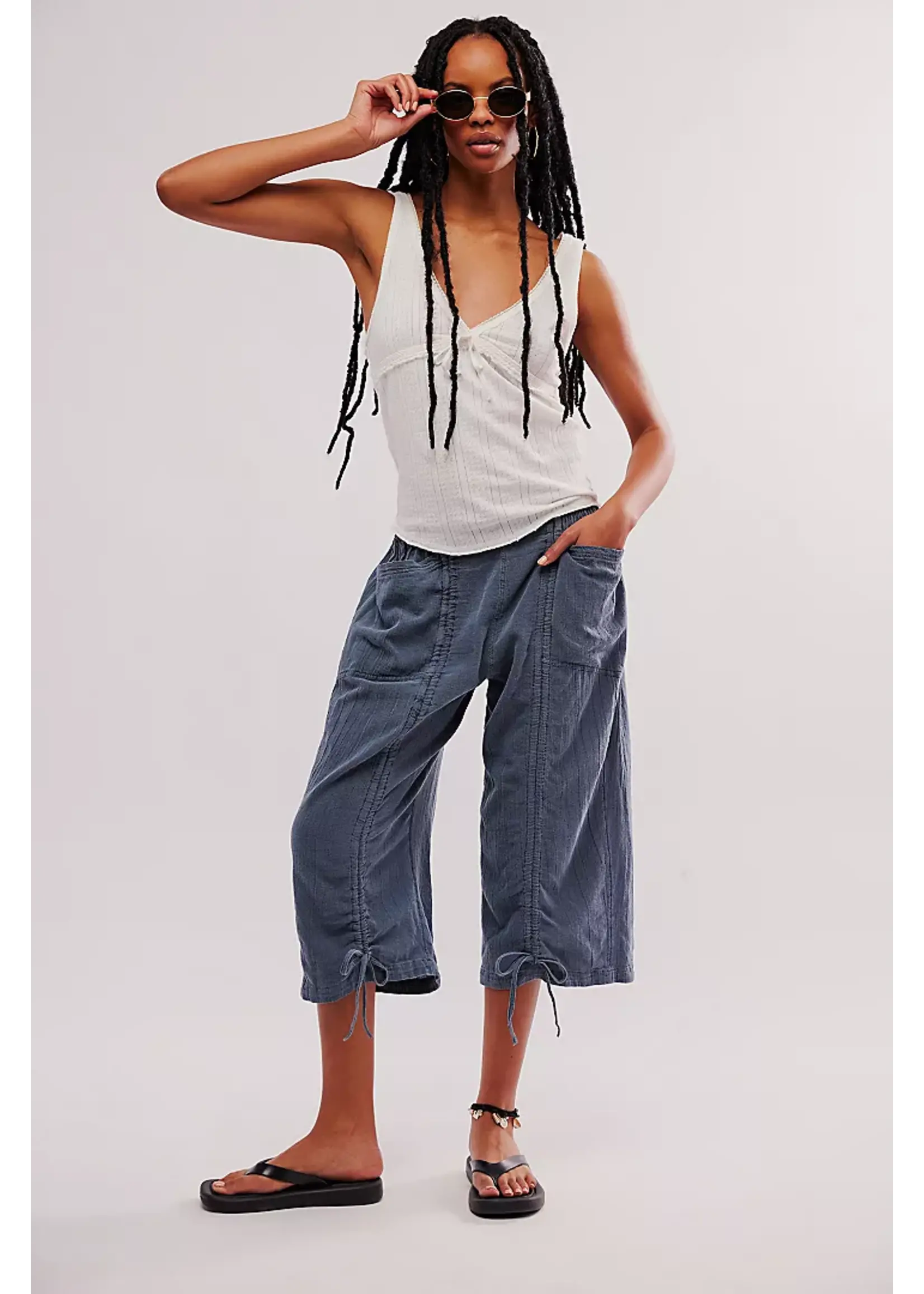 Free People GIANNA RUCHED GAUCHO