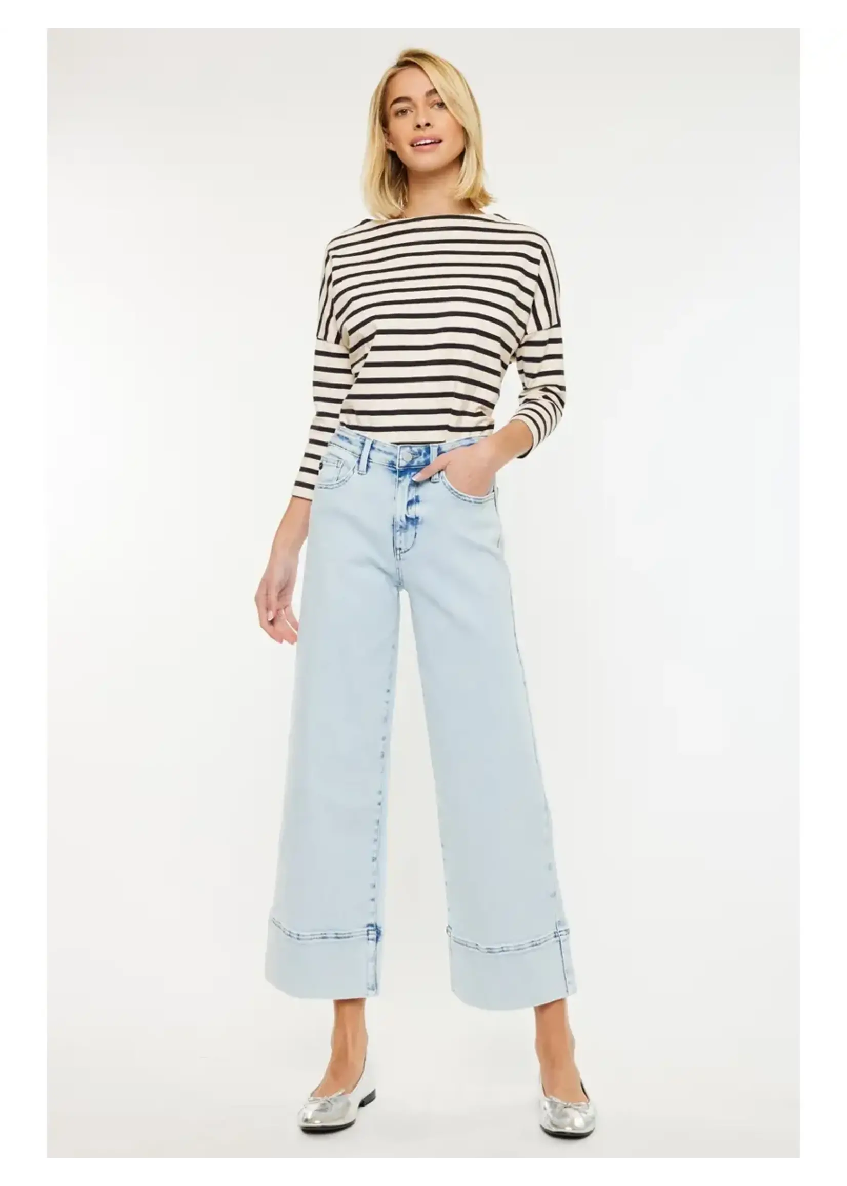 Mel Cropped Wide Leg