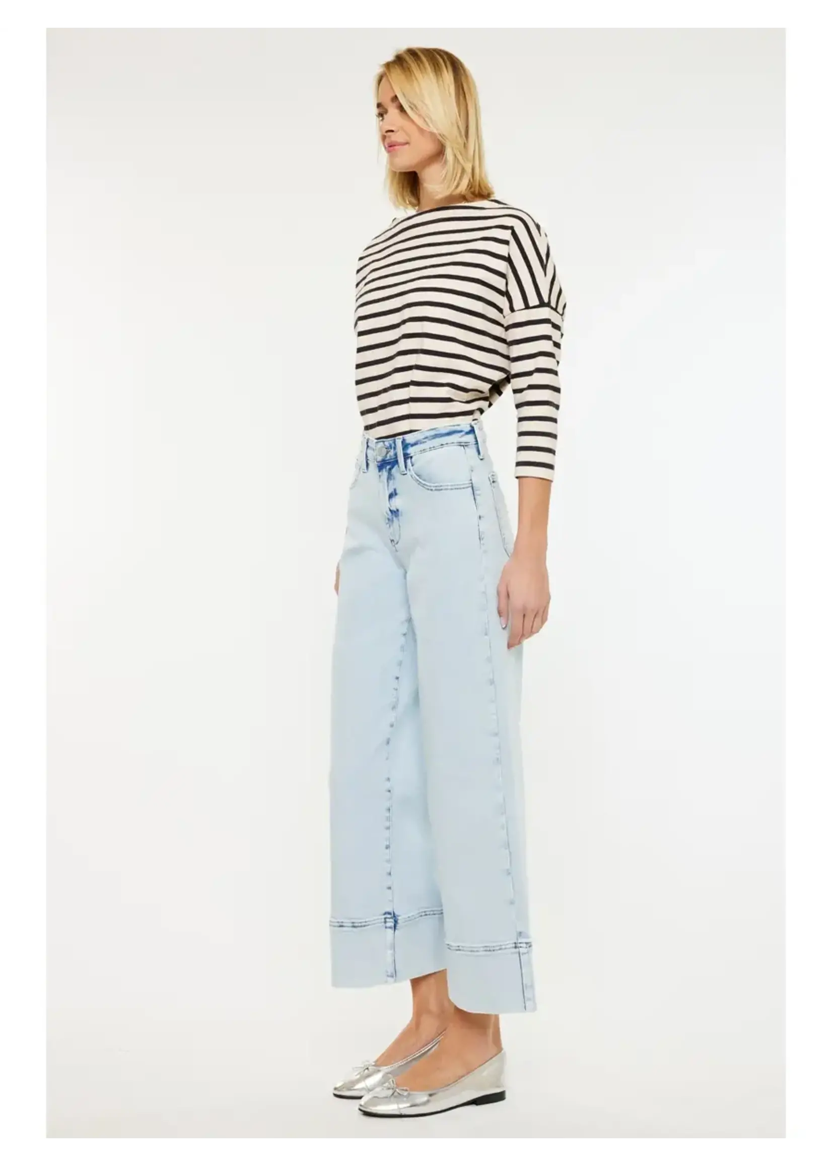 Mel Cropped Wide Leg