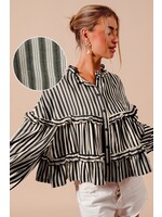 BOHO Top Stripe