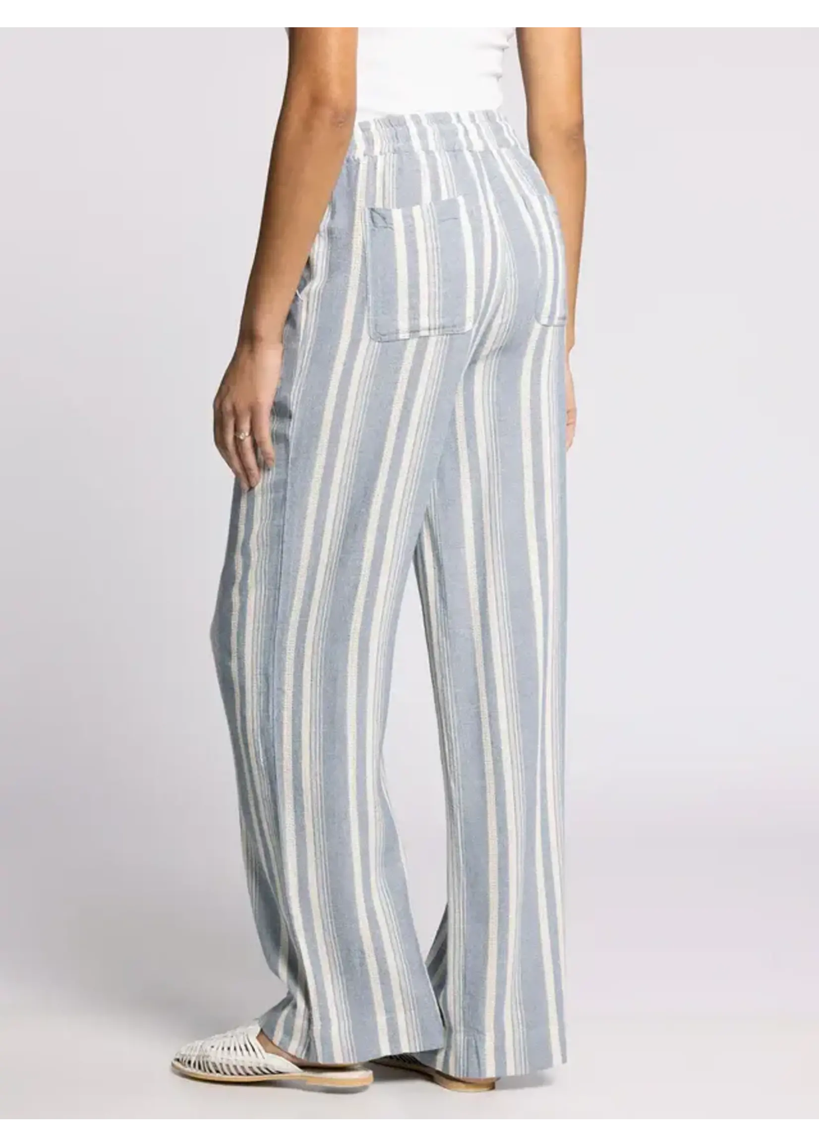 Benny Pants Ivory Blue