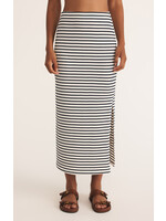 Ainslie Stripe Midi Skirt Eclipse