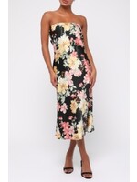 Aire Strapless Midi Dress