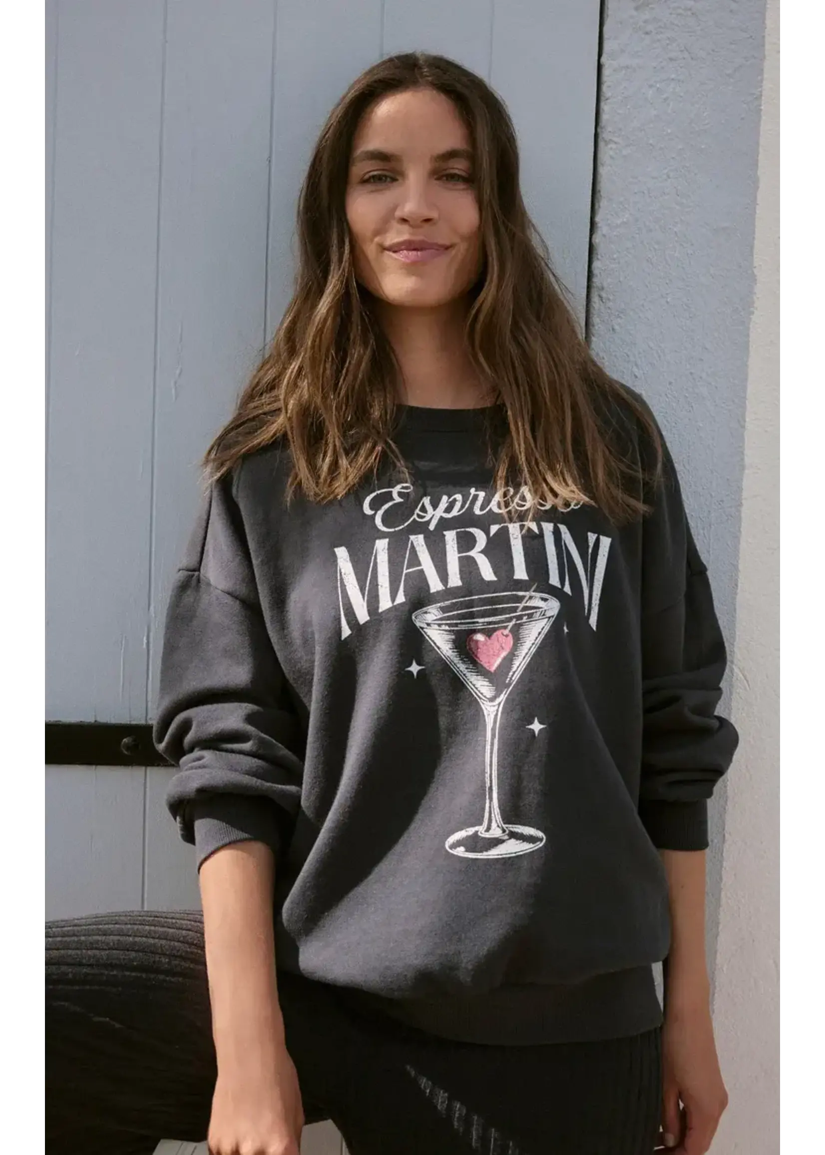 Oversized Espresso Martini Sweatshirt