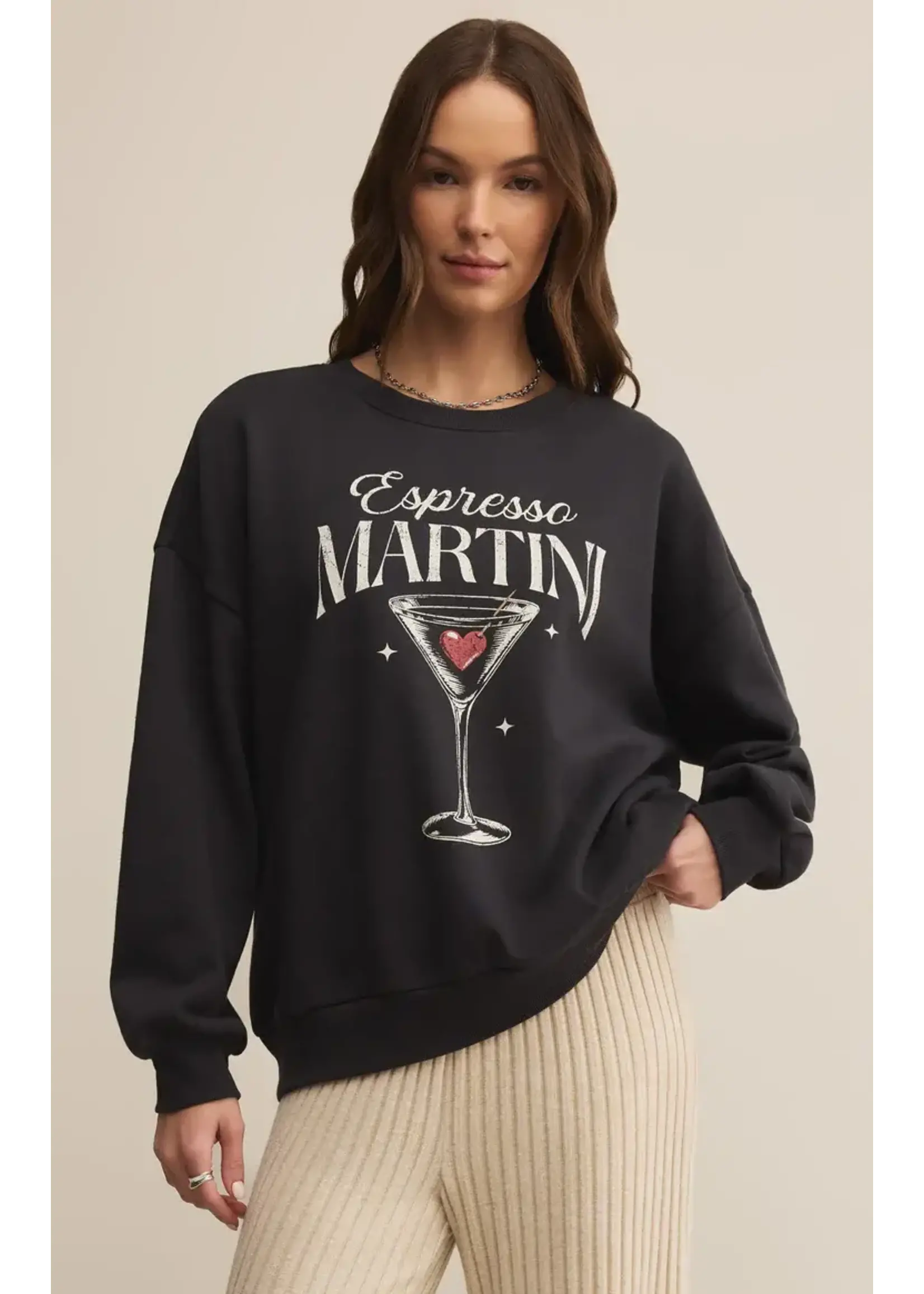 Oversized Espresso Martini Sweatshirt