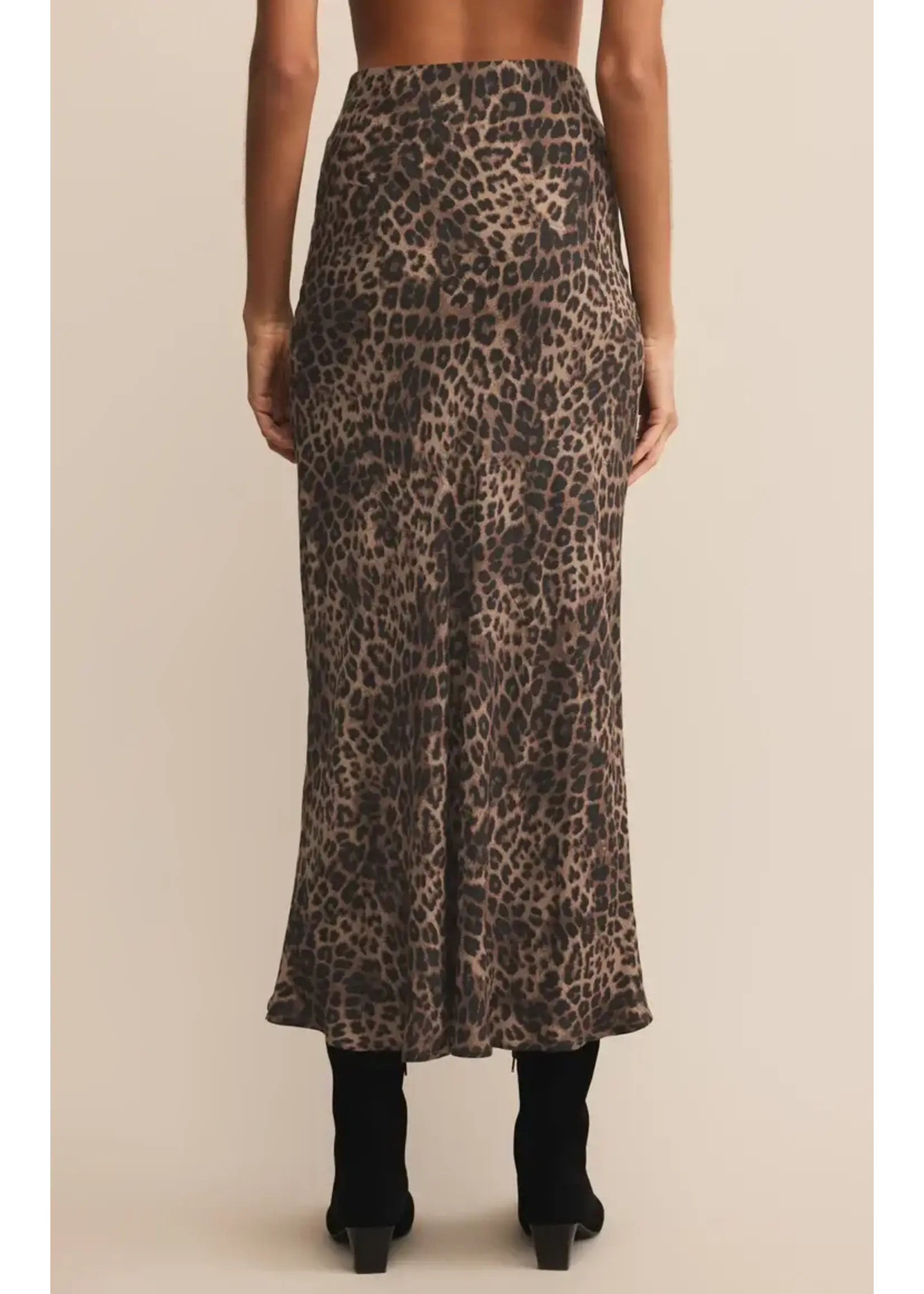 Izabel Leopard Skirt