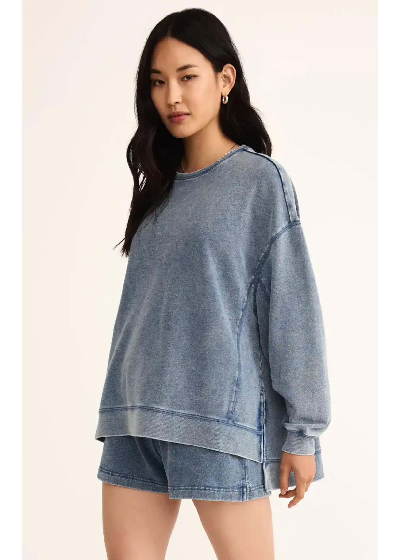Knit Denim Modern Weekender