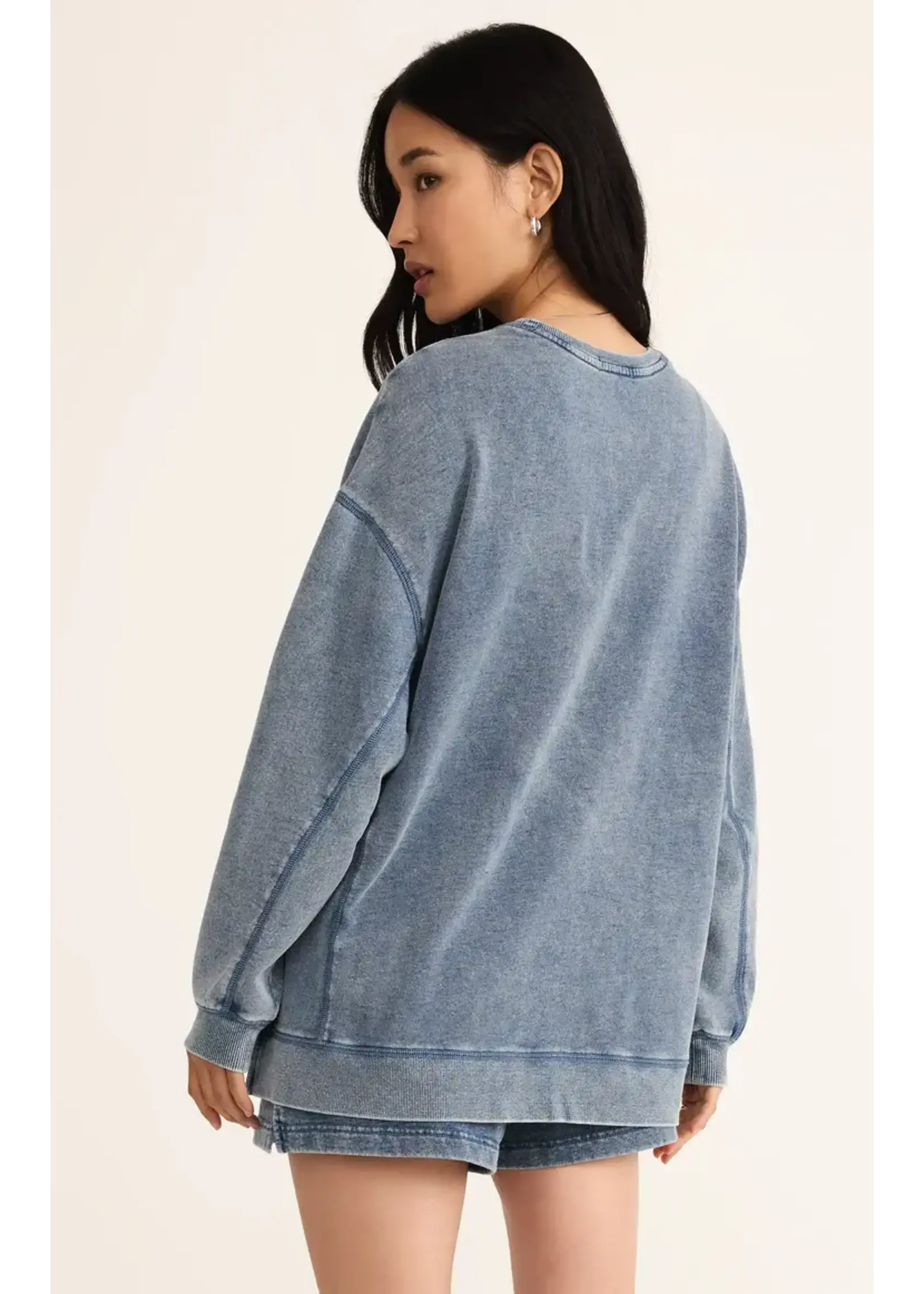Knit Denim Modern Weekender