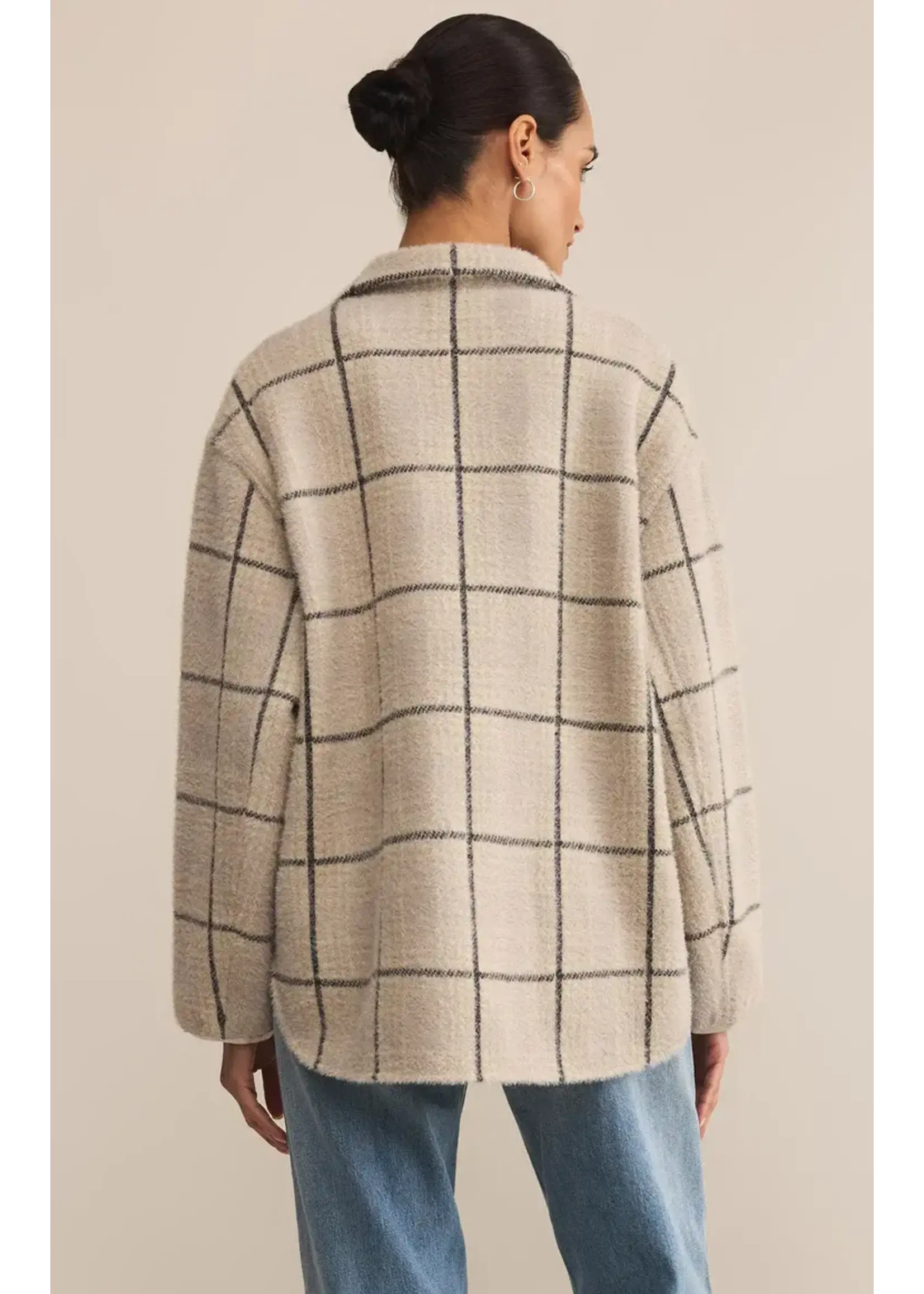 Z Supply Bronx Plaid Jacket