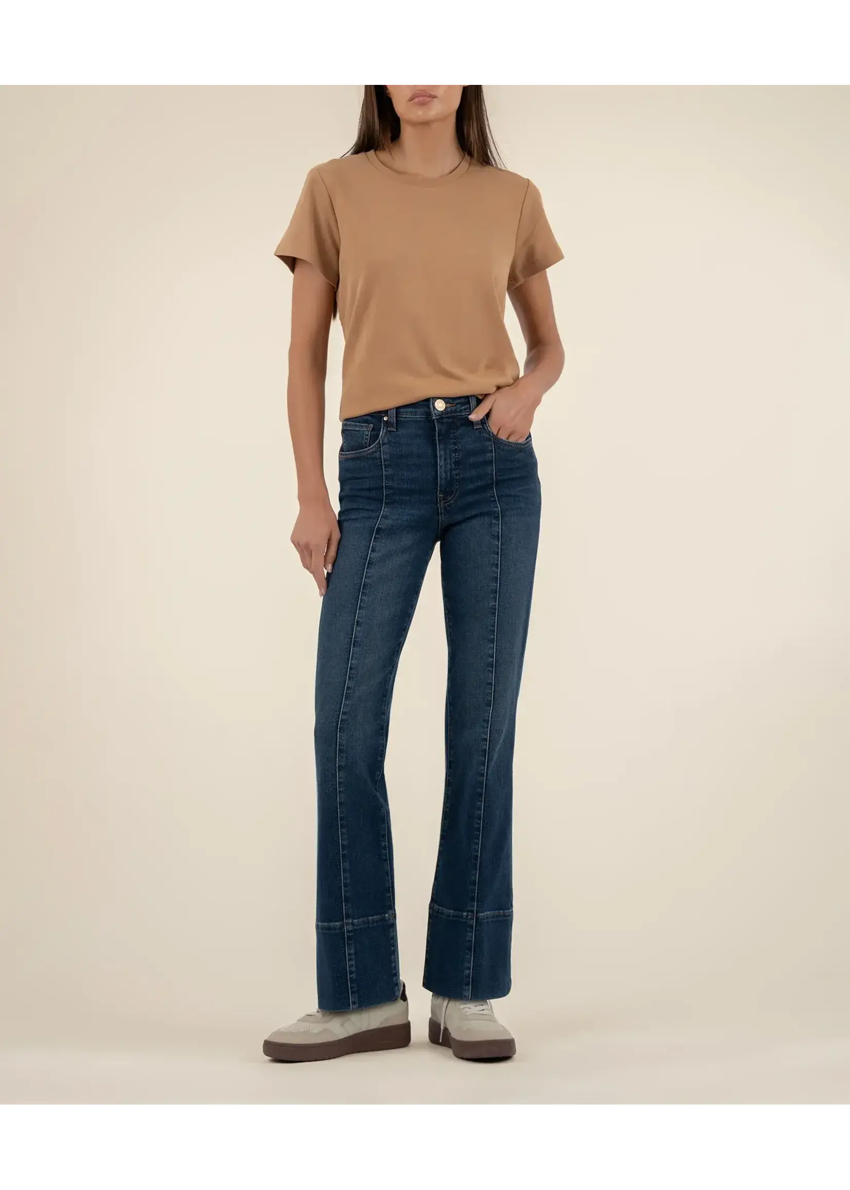 Kelsey High Rise Ankle Wide Dark
