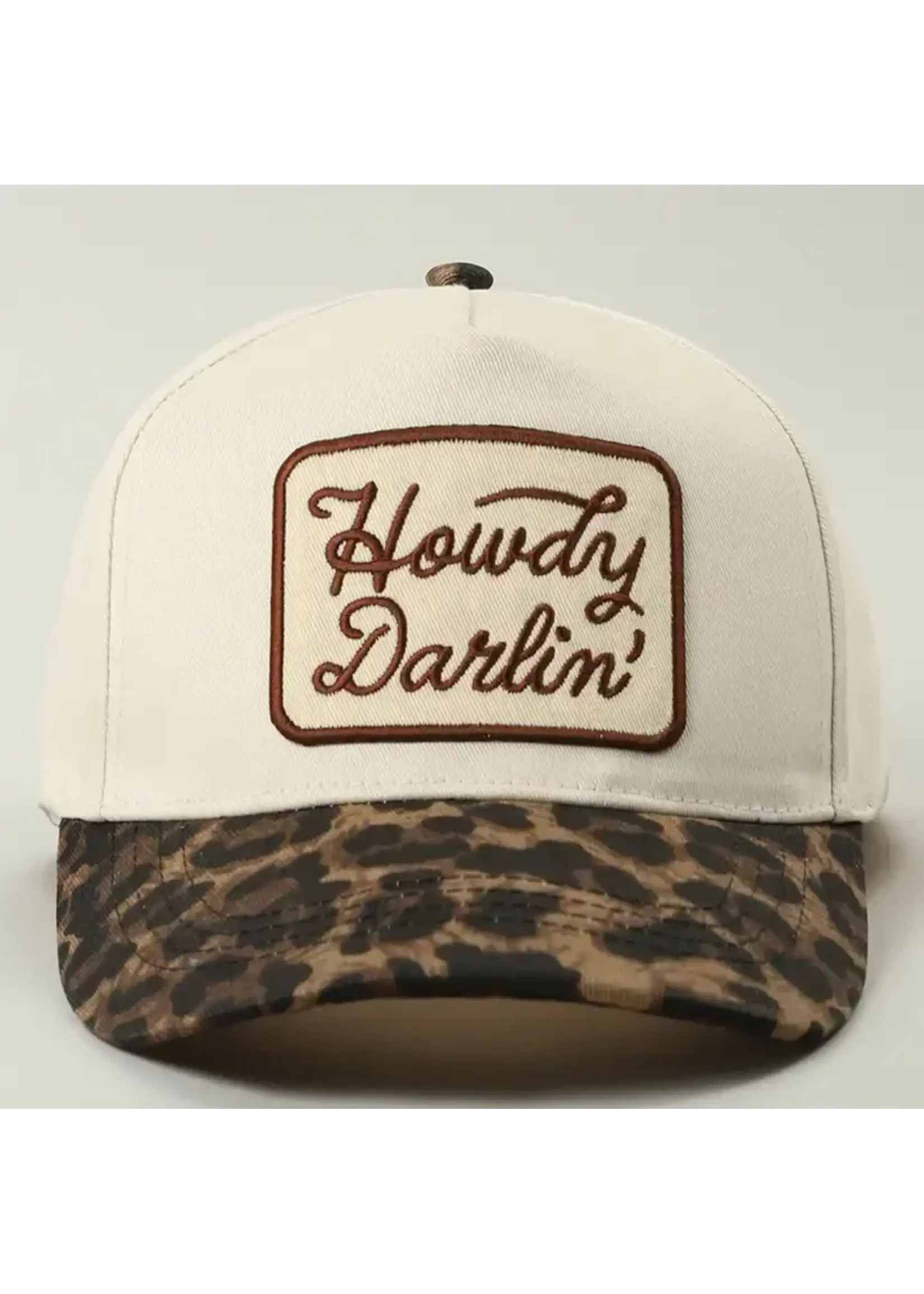 Howdy Darlin Cheetah Cap