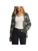 Boyfriend Striped Cardigan