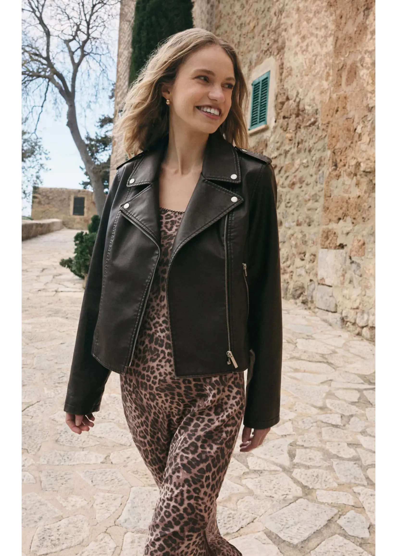 Alchemy Moto Faux LeatherJacket