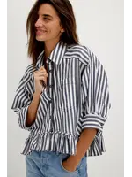 Free People BAILEY STRIPE SHIRT