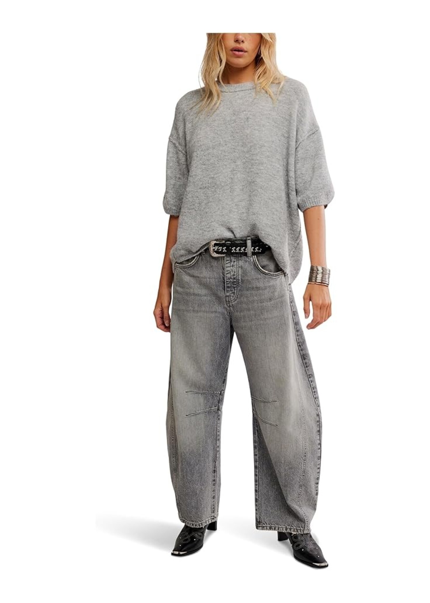 Free People Margot Sweater Tee