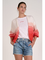 Ombré Red Cardigan