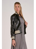 Trimmed Bomber Jacket