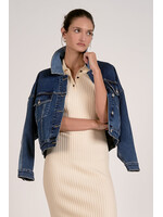 Two-Tone Denim Jacket
