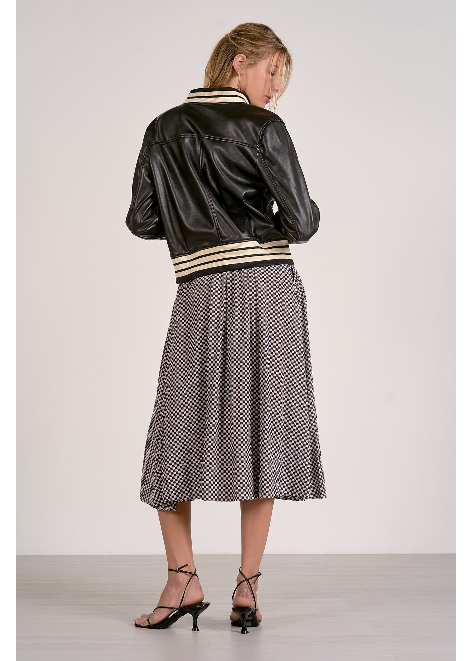 Trimmed Bomber Jacket