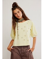 Free People Jessie Eyelet Tee