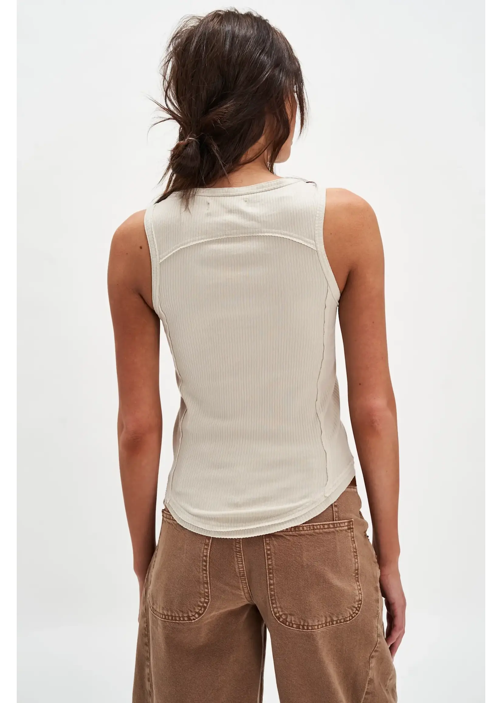 Free People JAMIE BUCKLE TAN