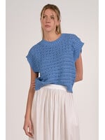 Calliapie Blue Knit Sweater