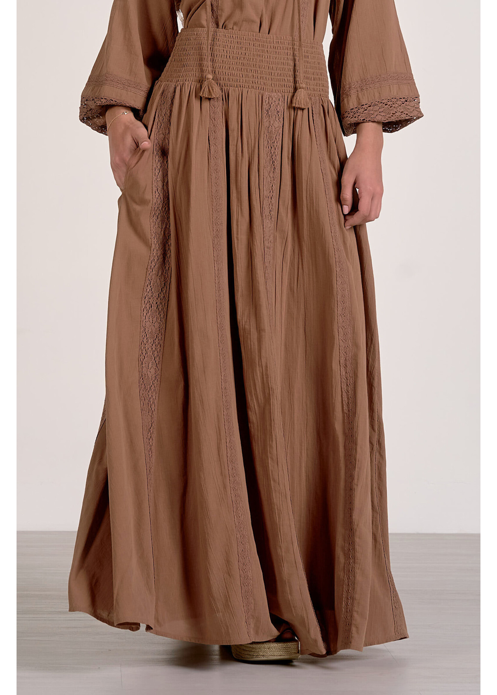 Caramel Maxi Skirt