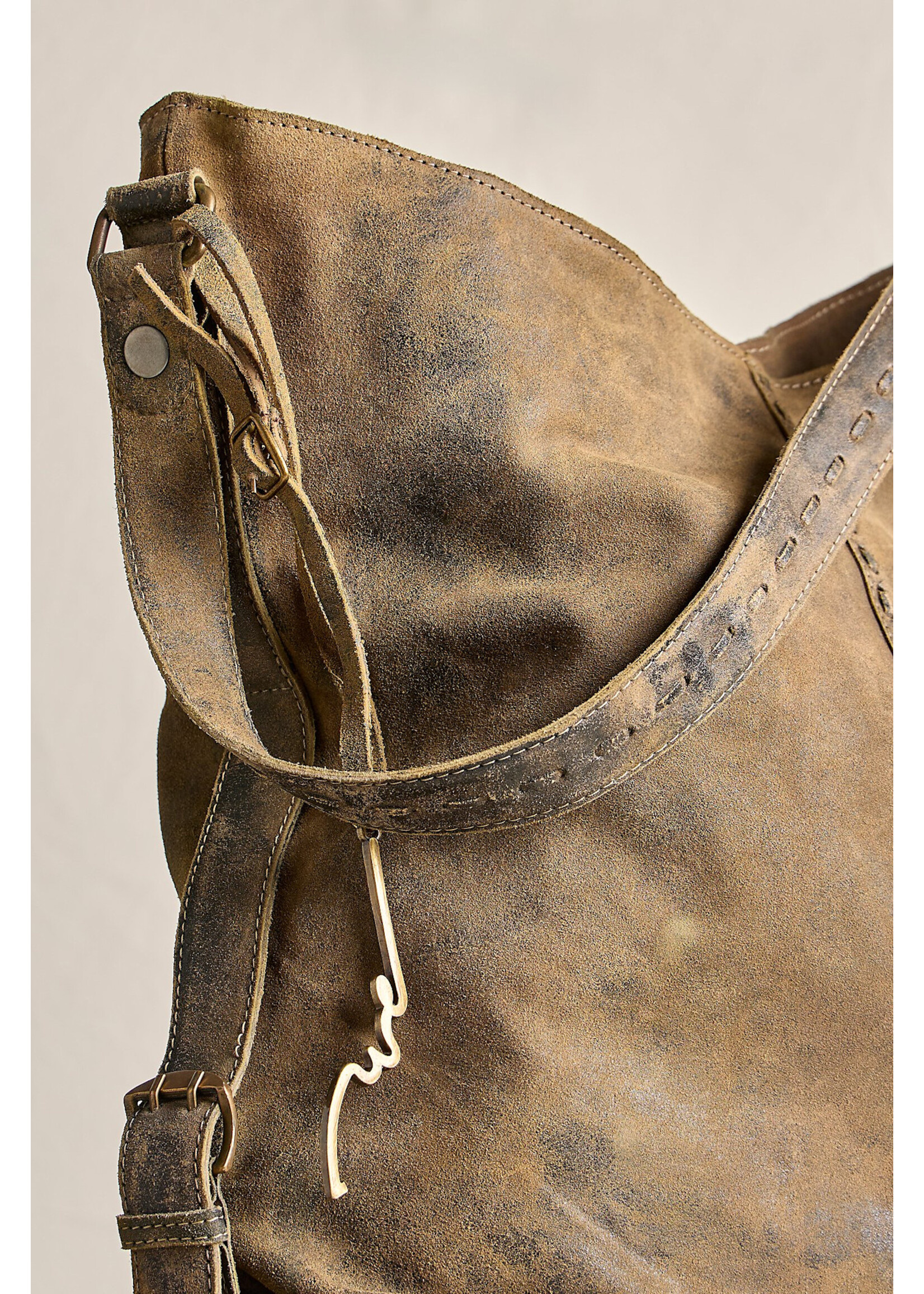 Dallas Distressed Leather Tote