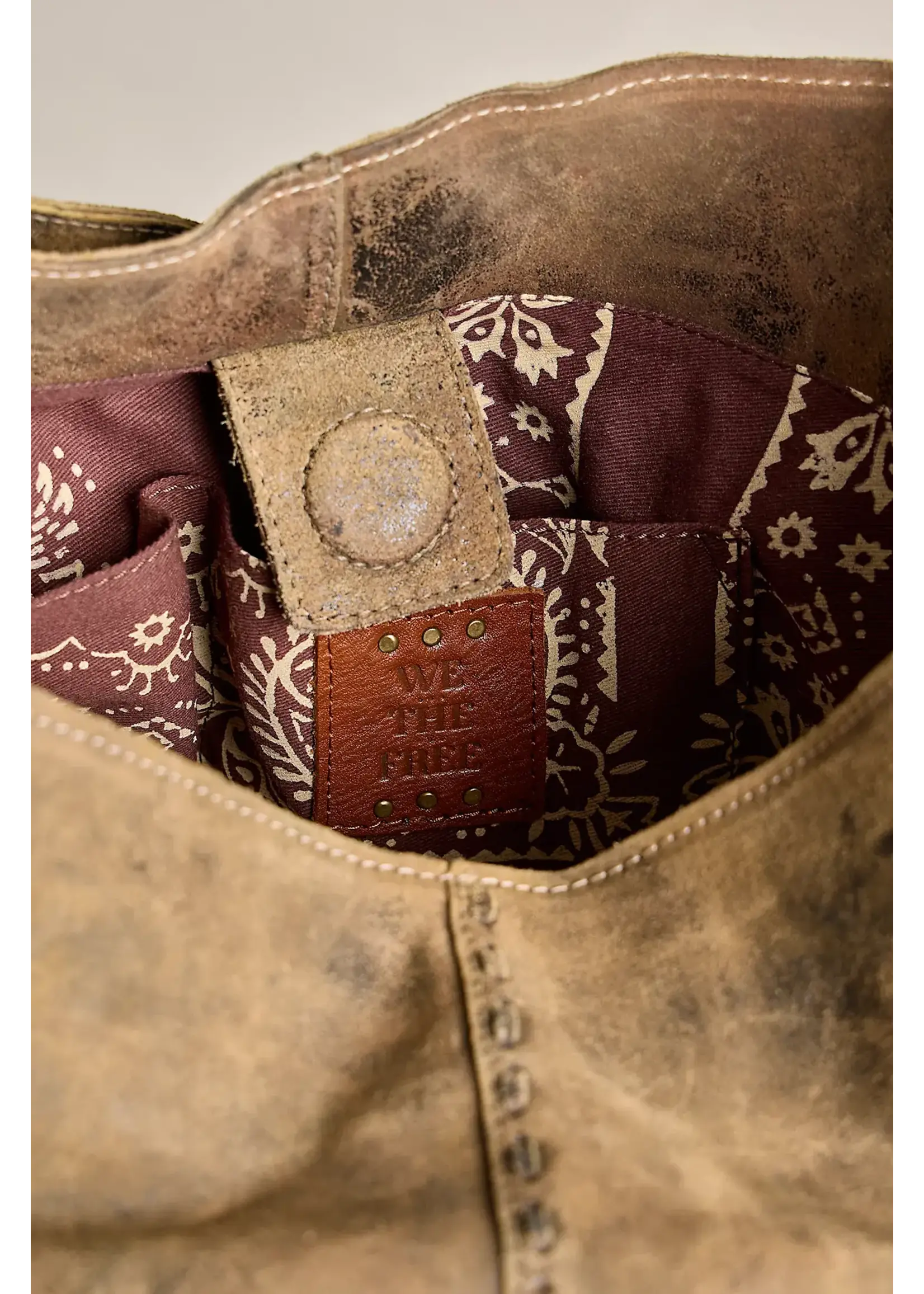 Dallas Distressed Leather Tote