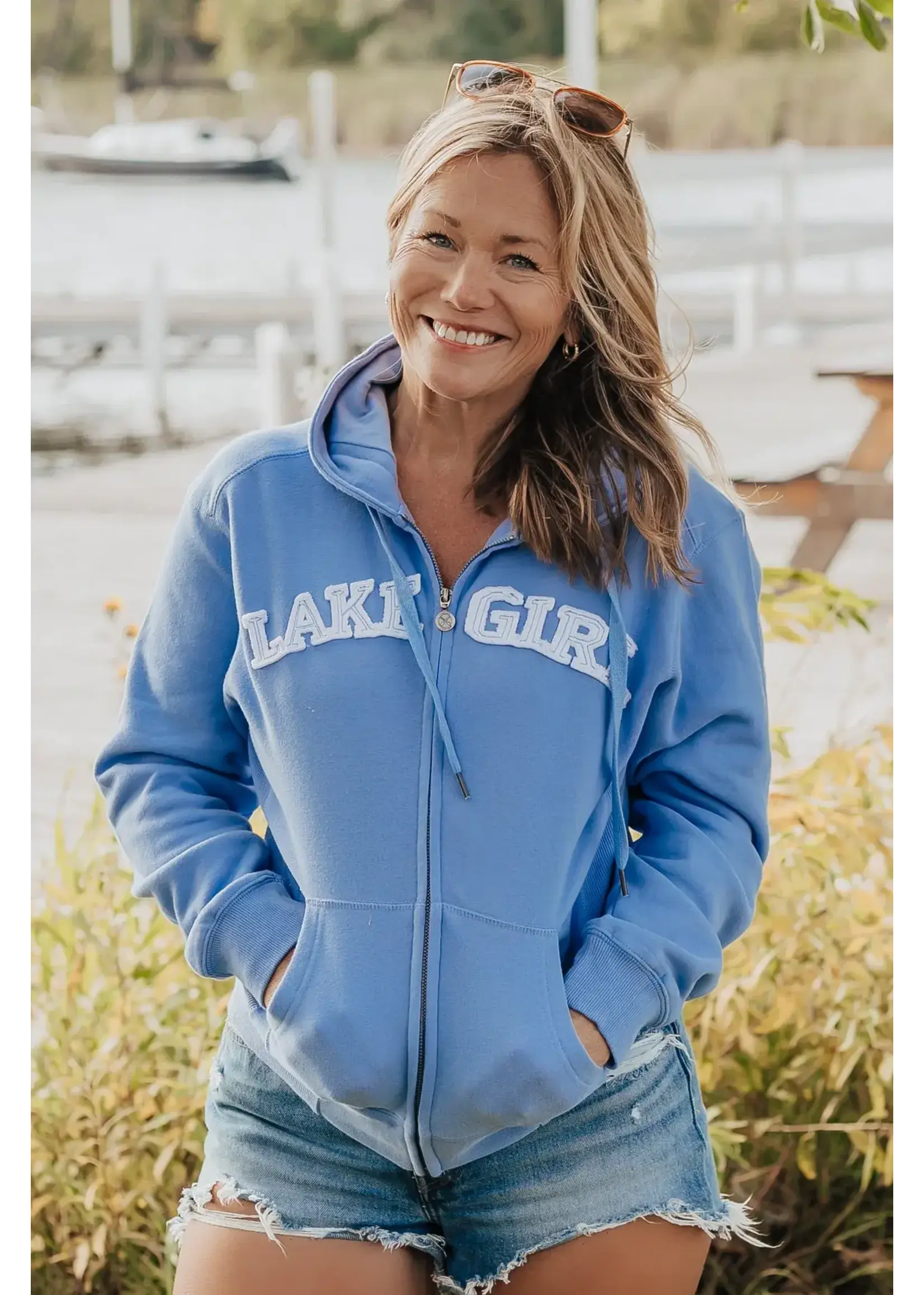 Lake Girl Full Zip Hoodie