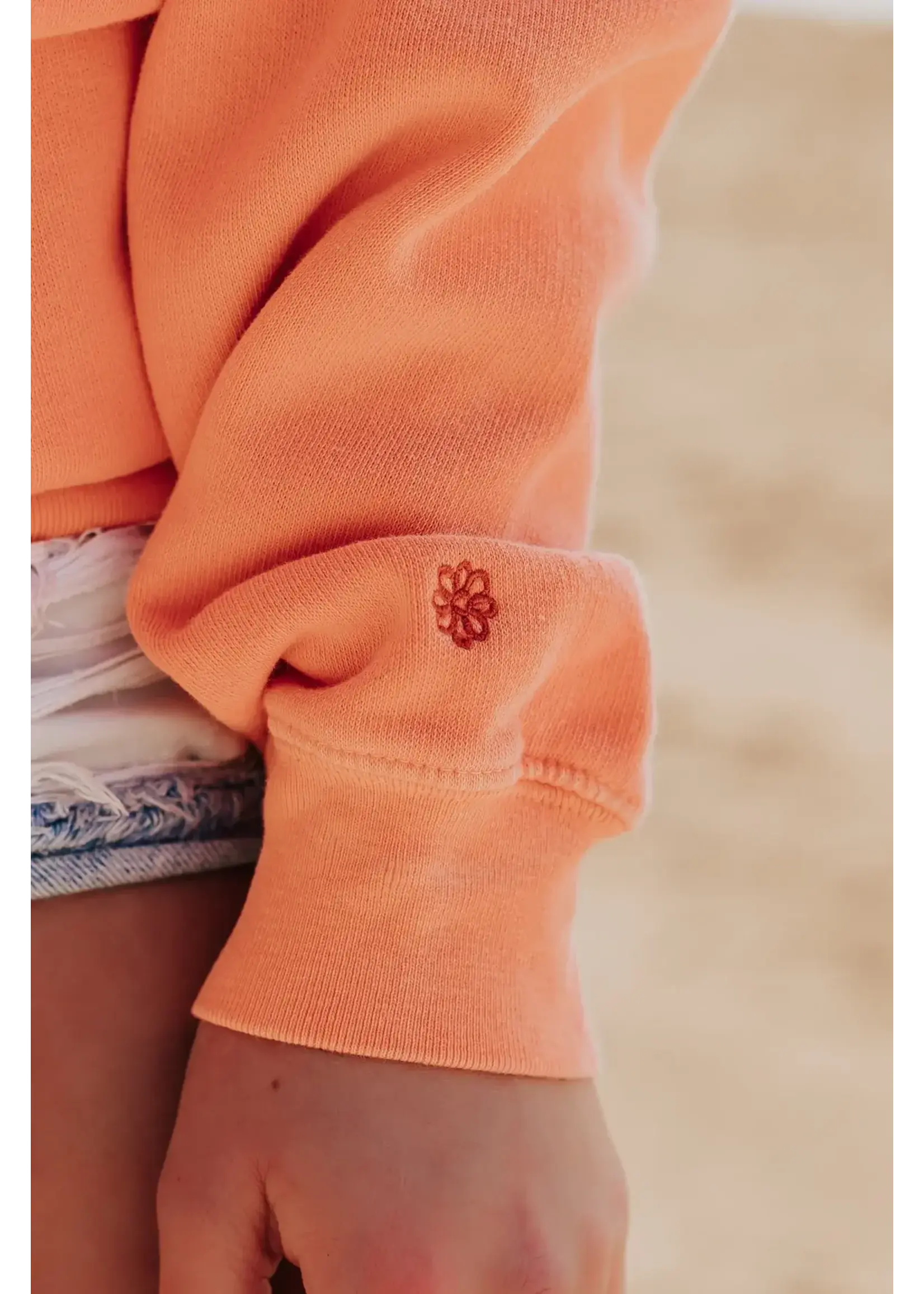 Lakegirl Ringspun Fleece Crew