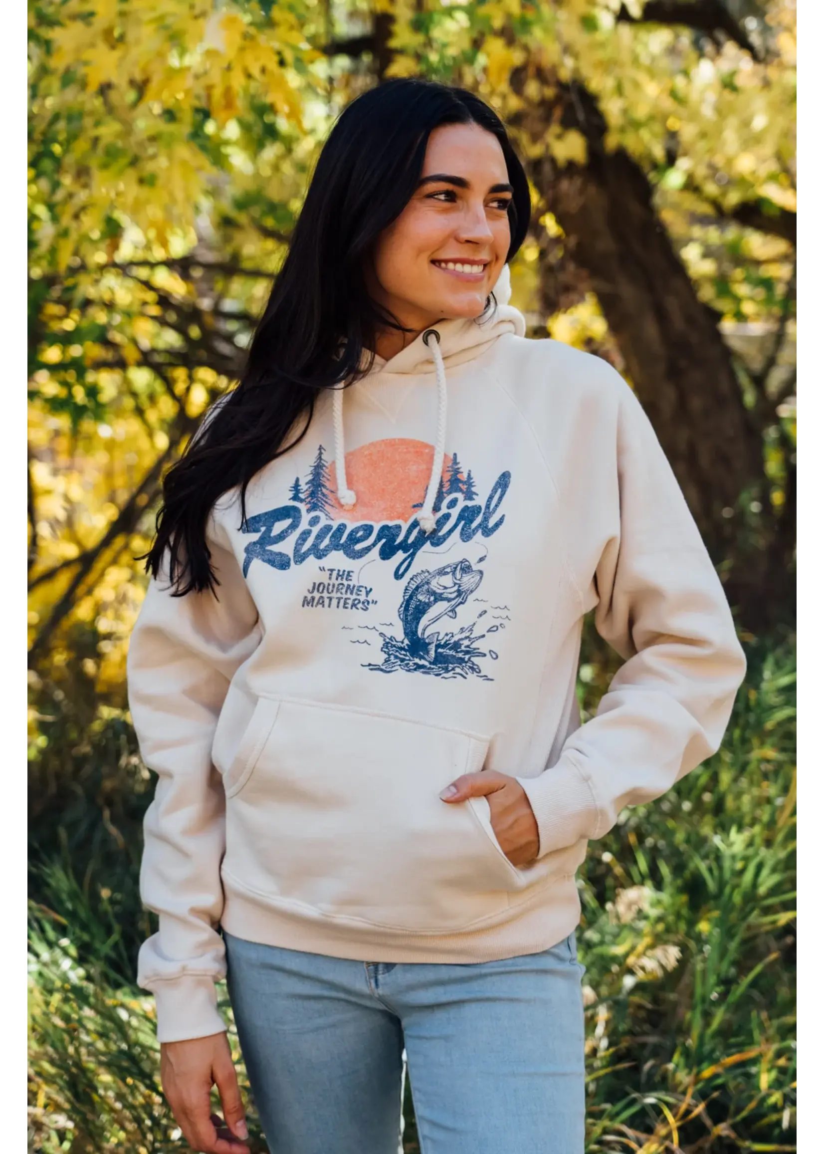 Rivergirl Sanded Fleece Hoodie